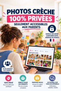 Blog sécurisé pour photos de crèche Blog sécurisé pour photos de crèche